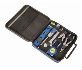 Estuche de tela con doble cremallera y 18 herramientas | 9022-4-26TS1